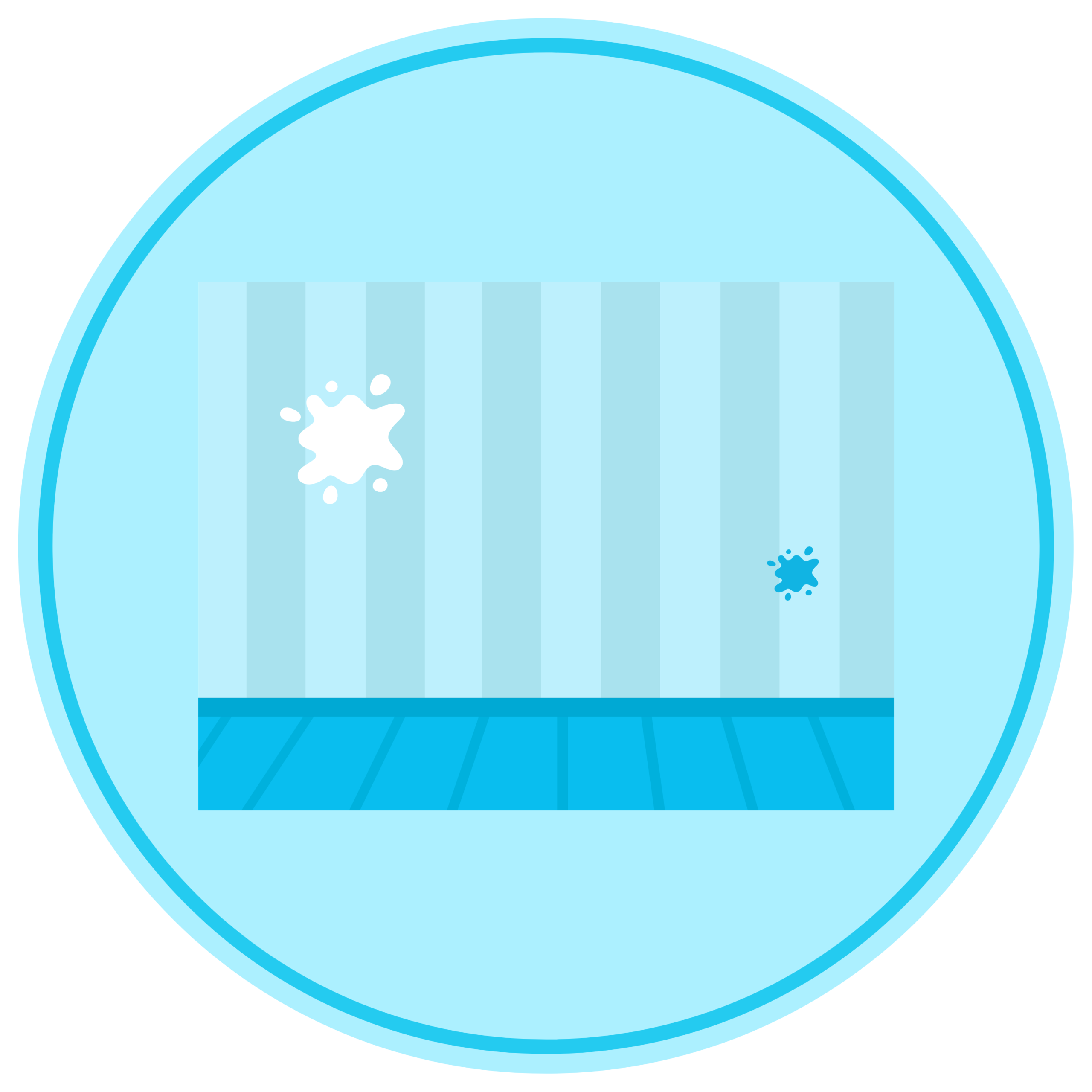 Spot cleaning walls, baseboards and light switches
