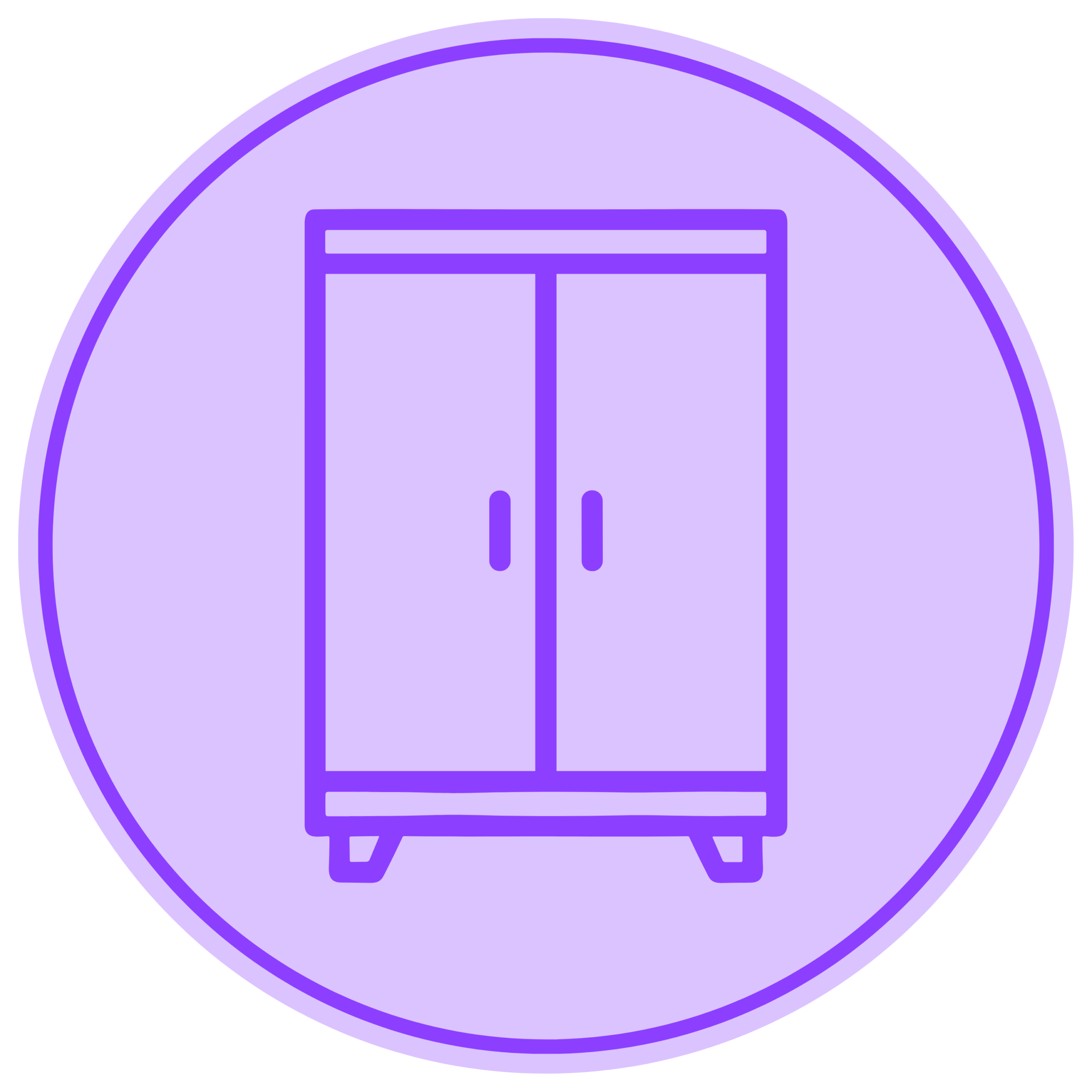 Closets and vanities interior and exterior